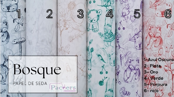PAPEL DE SEDA BOSQUE